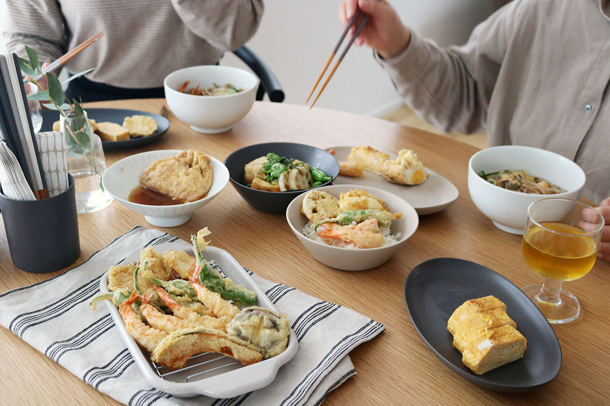 おうちで揚げたて天ぷらを楽しもう！「四角い天ぷら鍋」で作る年越しそば