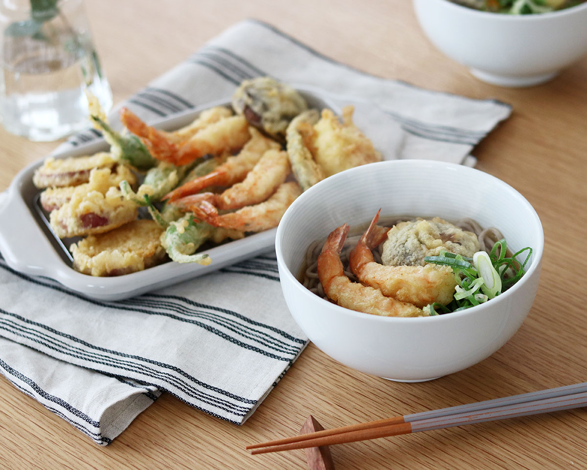 おうちで揚げたて天ぷらを楽しもう！「四角い天ぷら鍋」で作る年越しそば