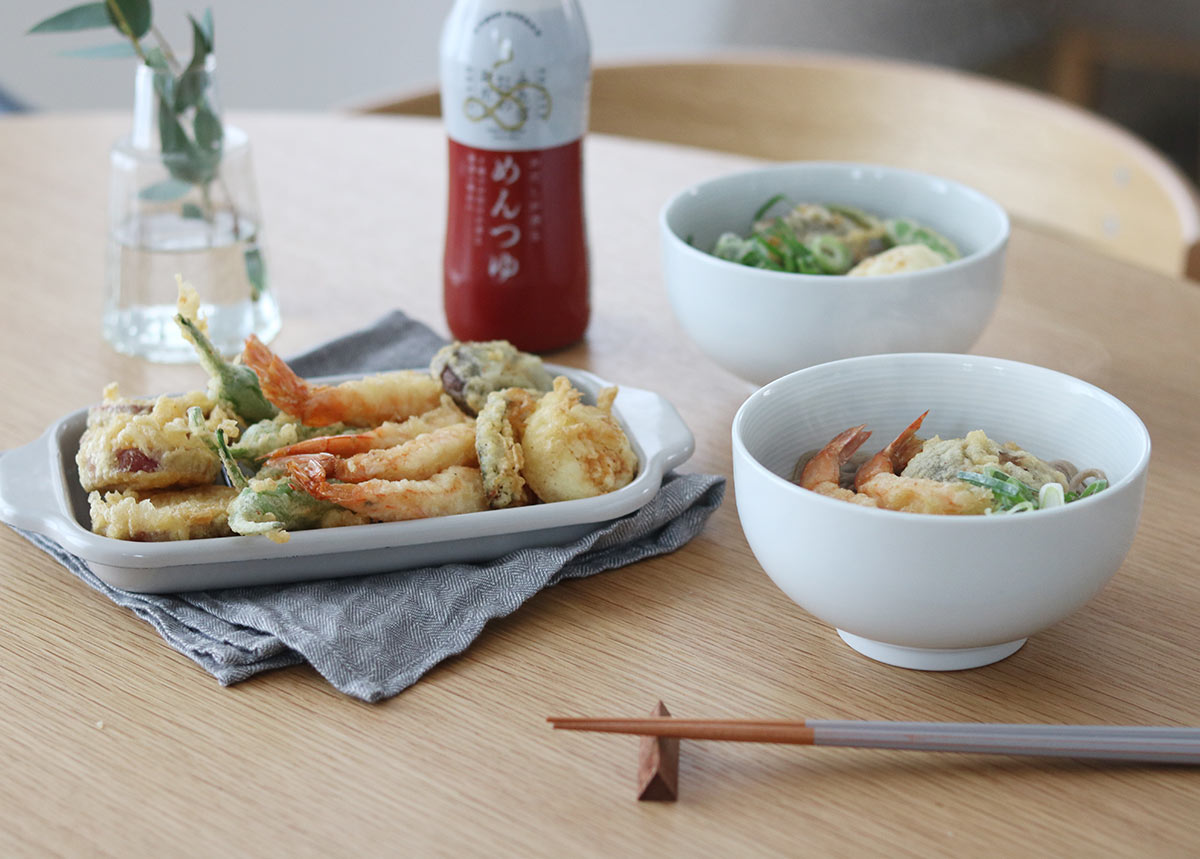 美味しい「めんつゆ」を使って和食上手に。「ふたばのおだし」で作る年越しそば、毎日のおかず
