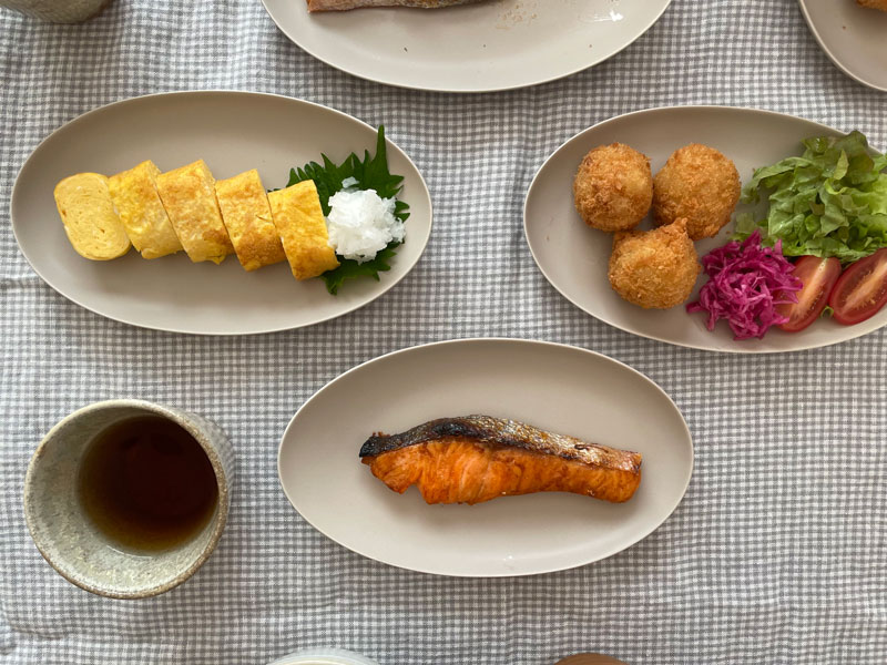 日々の食卓に、美濃焼のオーバルプレートを。bon moment 「毎日使いたくなる オーバルプレート」