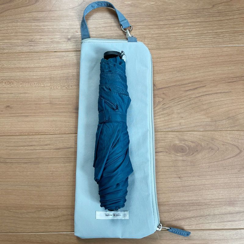 小学生の折り畳み傘問題これで解決！もう荷物は濡らさない「クッカヤプーの傘カバー」