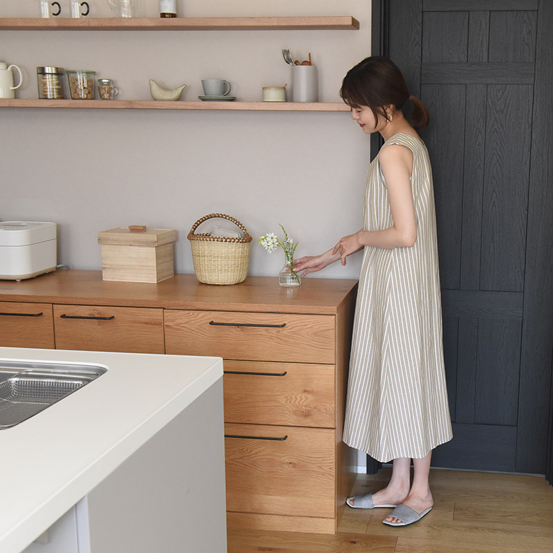 風を通してリラックス。bon moment夏の新作ルームウエアは、爽やかストライプ柄！