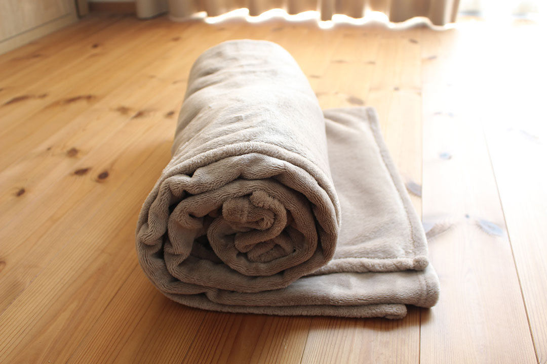毛布の片寄り対策に。「bon moment ふくらむ洗濯ネット」で簡単おうち洗い！