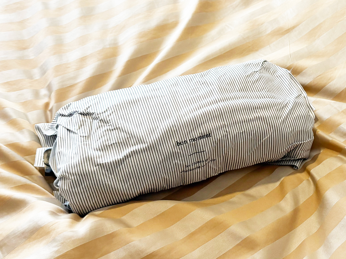 かさばる冬旅にも助かる！「すばやくペタンコ」の衣類圧縮袋を帰省・出張・キャンプで使ってみました