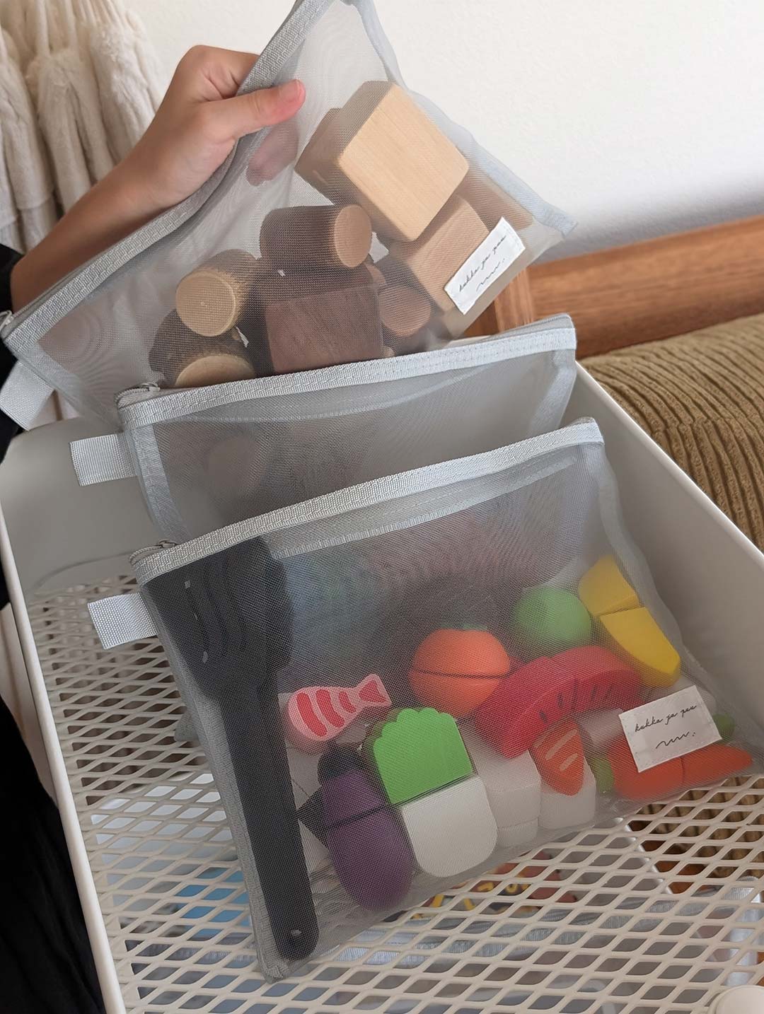 おもちゃ収納の見直しに！中身が見える＆並べる収納で、子どもとの暮らしもすっきり片付く