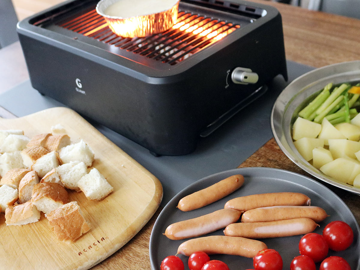 「超少煙グリル」でホームパーティーが盛り上がる！肉巻き＆チーズフォンデュの楽しみ方をご紹介