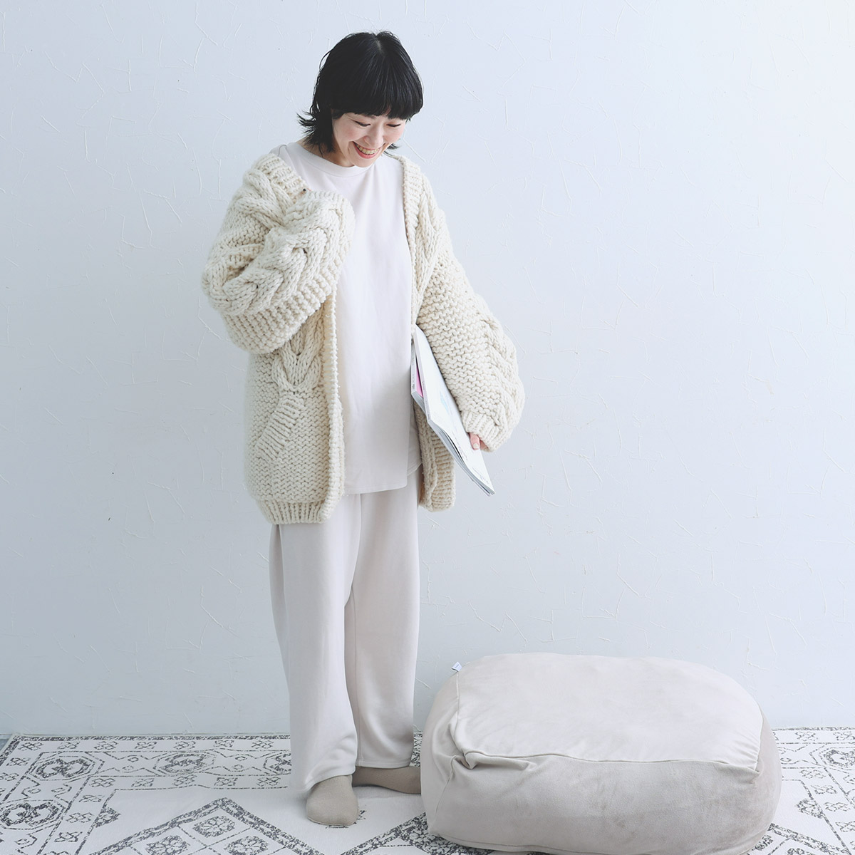 今季No.1の癒されパジャマ。ふわっとろっと包まれる、その心地よさにスタッフも続々虜に！