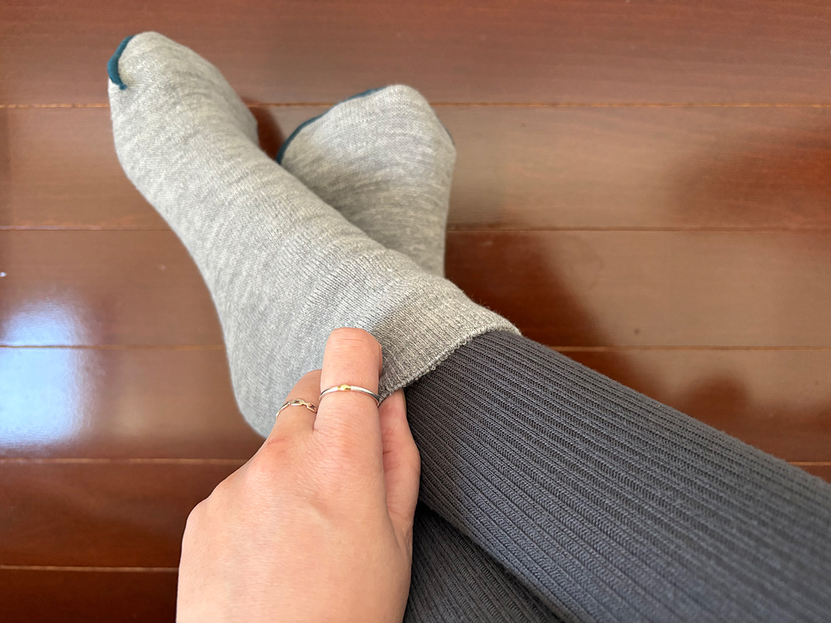 長年の「もちはだ」愛用スタッフ達が、カバーソックスを買い足した理由