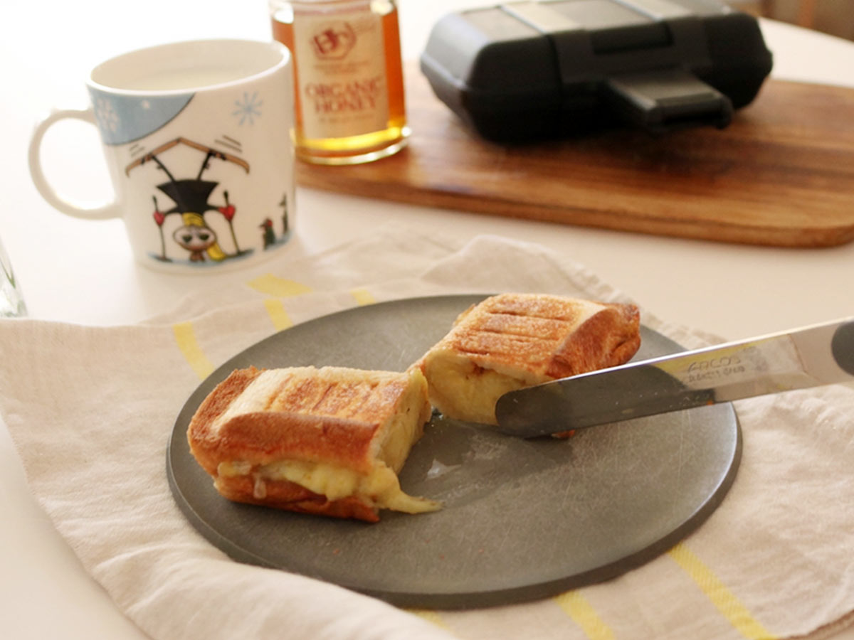 頑張れ受験生！レンチンで作れる「ホットサンドメーカー」が塾前補食や夜食にピッタリ