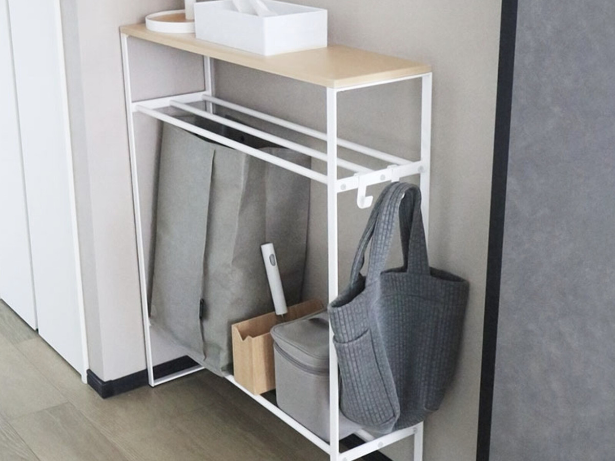 【単身・マンション・戸建て】ライフスタイル別、スタッフのリアルレポ『奥行き19.5cmシェルフ』をここで使いました