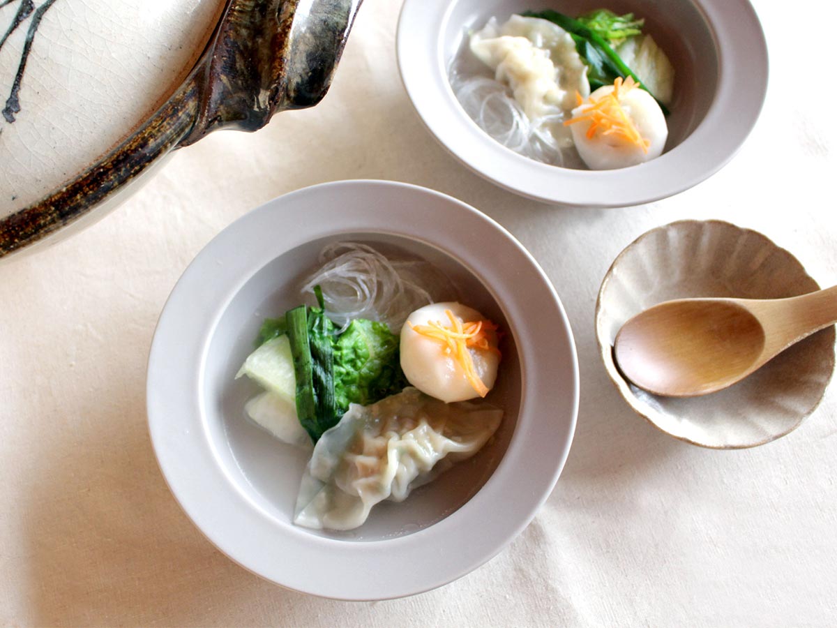 きれいに食べ終わると気持ちがいいね。家族ニッコリ「すくいやすいボウル」