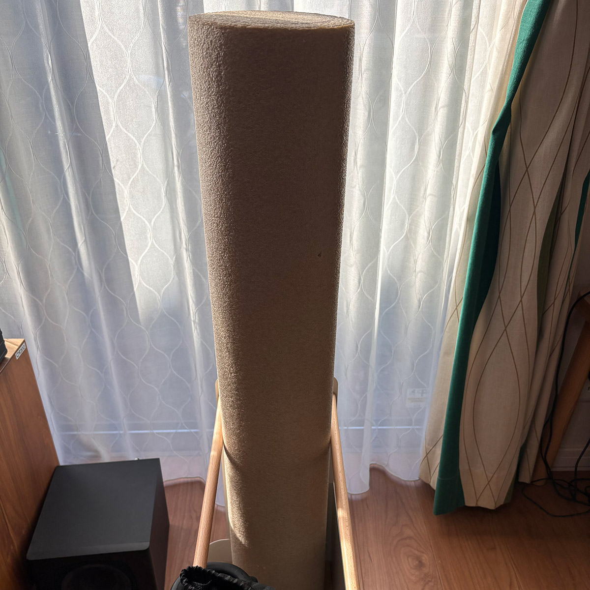 「やるぞ！」と思ったらすぐ取れるフィットネス収納。スタッフが実際に使ってみました