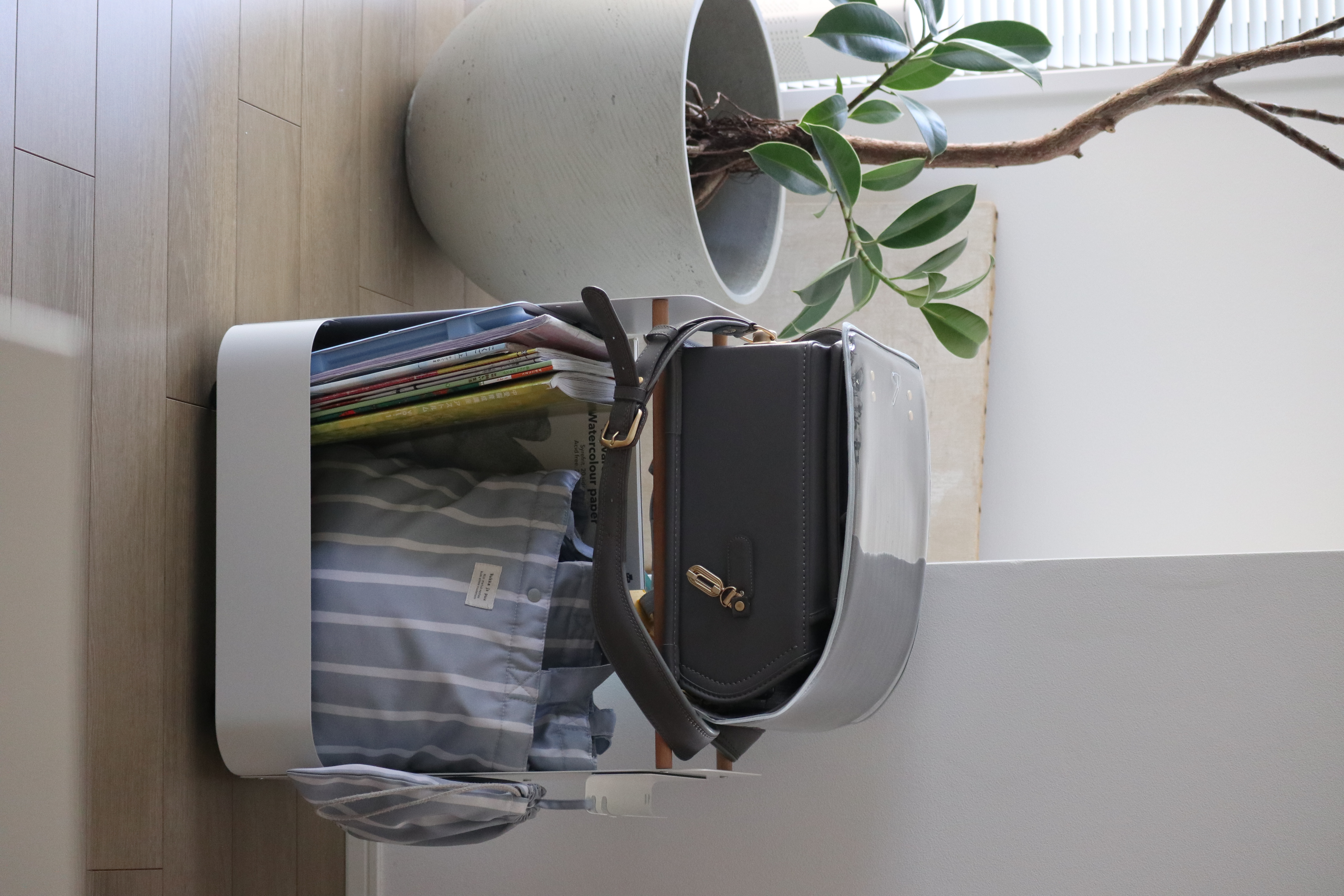 「やるぞ！」と思ったらすぐ取れるフィットネス収納。スタッフが実際に使ってみました