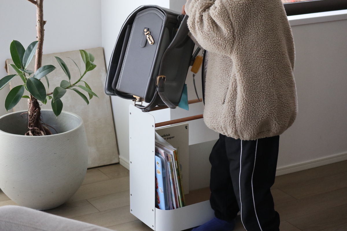 「やるぞ！」と思ったらすぐ取れるフィットネス収納。スタッフが実際に使ってみました