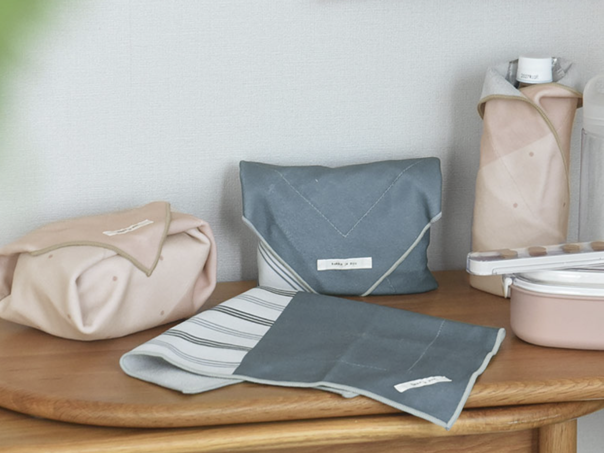 通学弁当もデスク朝食も◎ピタッと包める保冷クロスで『お弁当準備ラクちん化』にスタッフが挑戦！