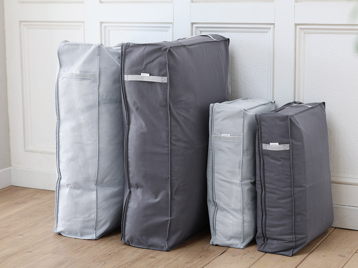 布団の衣替えをラク家事化。冬寝具スッキリ、立て置きできる布団収納ケース