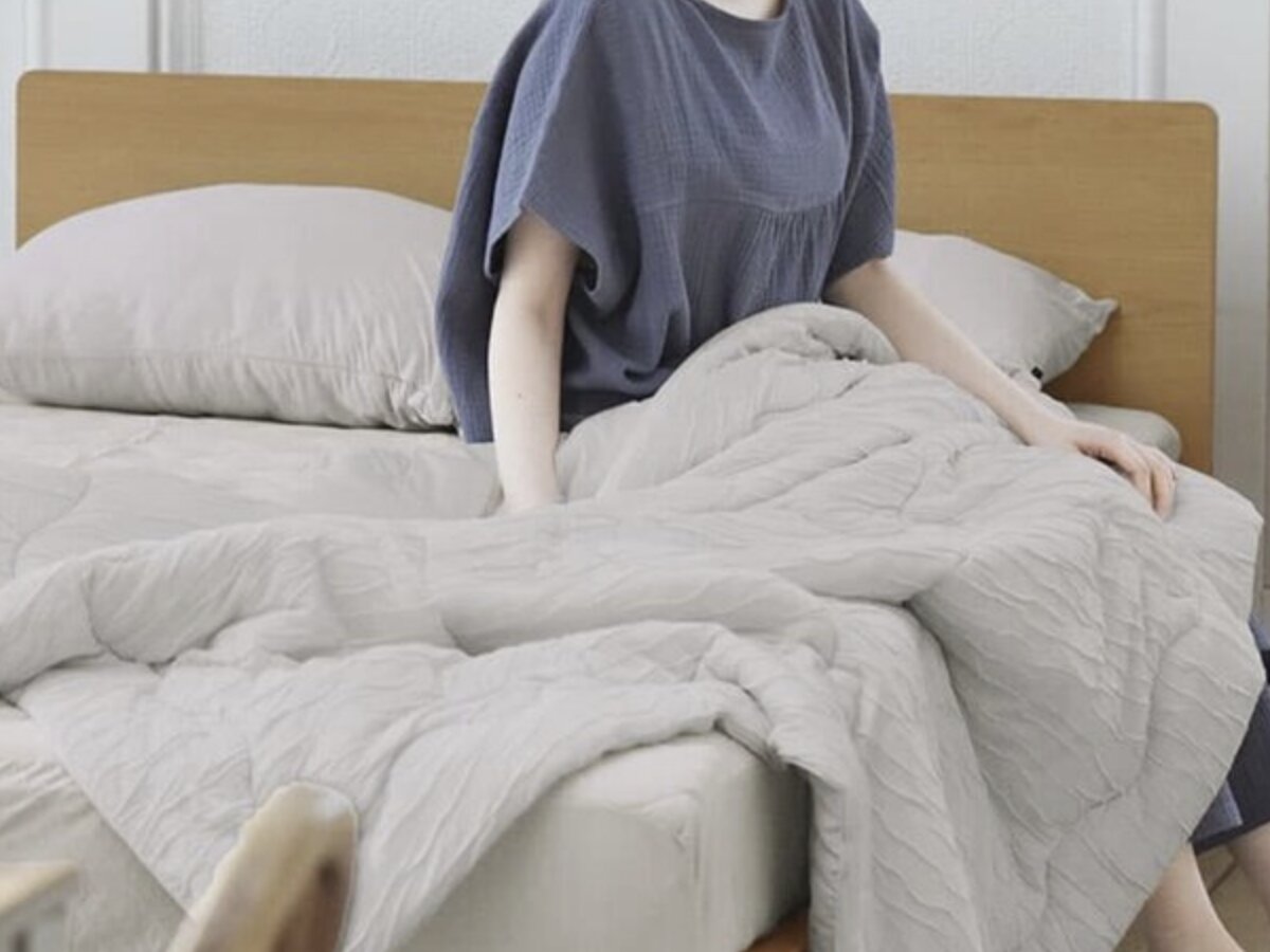 【暮らしを夏にシフトチェンジ】ひんやり寝具ドライコットンを選んだインスタグラマーさんから、寝心地レポが届きました！