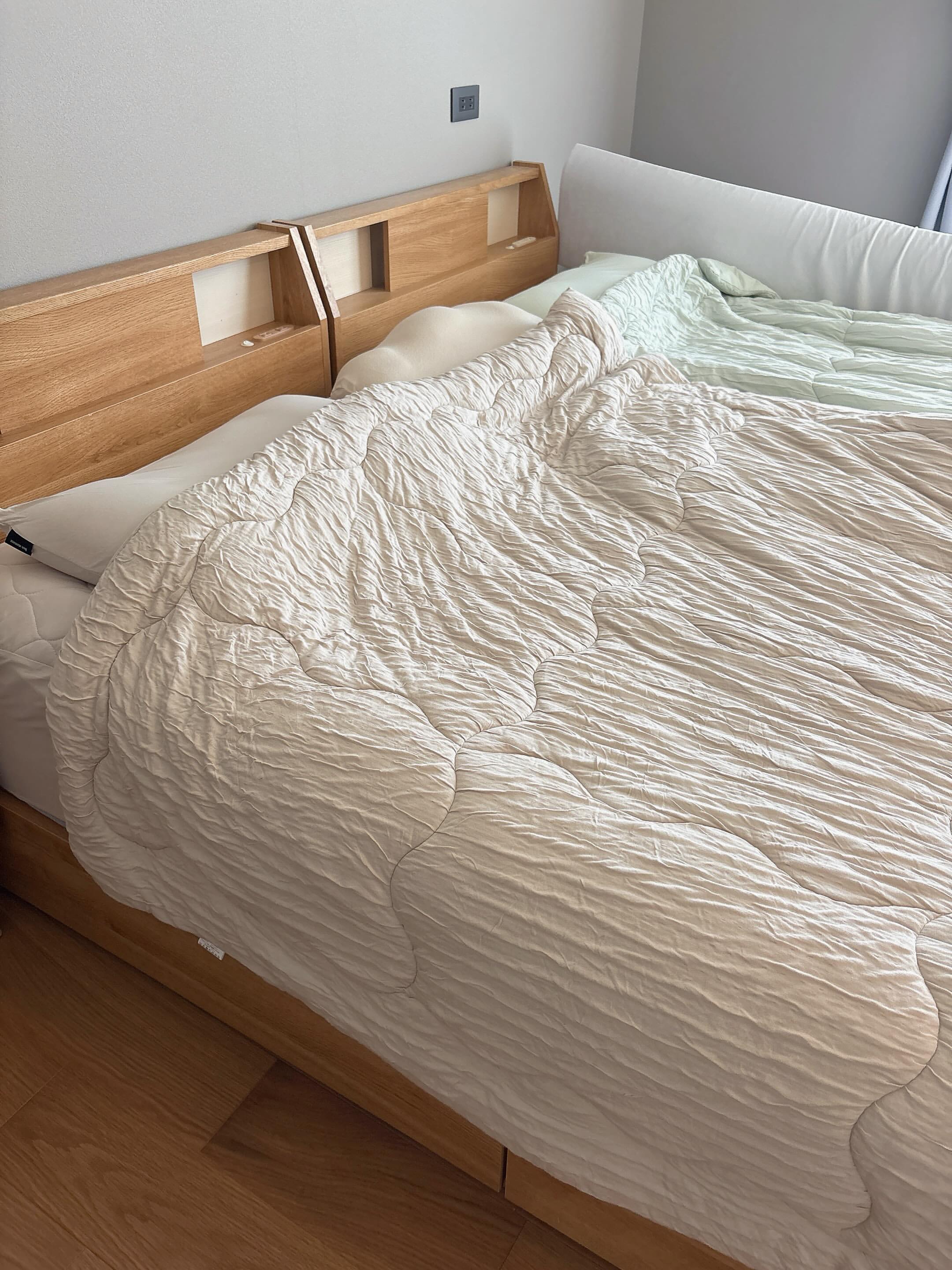 【暮らしを夏にシフトチェンジ】ひんやり寝具ドライコットンを選んだインスタグラマーさんから、寝心地レポが届きました！