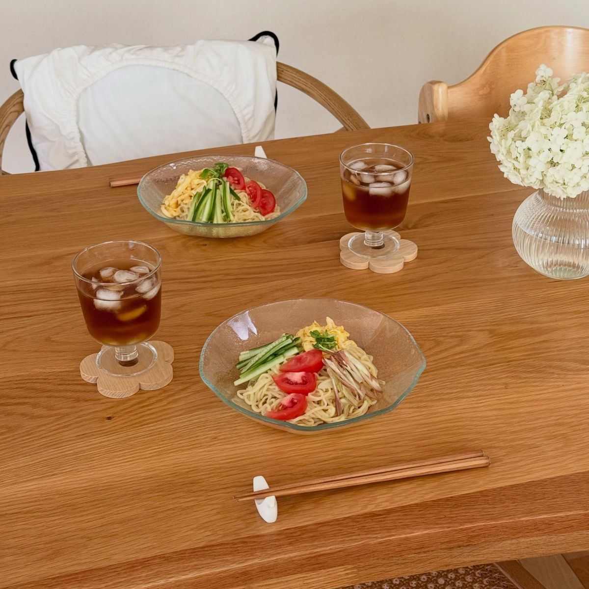 見た目も涼しげ！ひんやり麺にぴったりな「ガラスの深ボウル」インスタグラマーさんはこんなメニューで愛用中