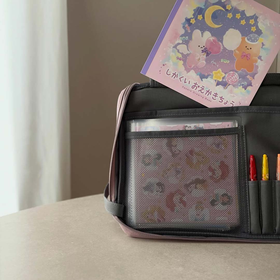 夏休みの帰省や旅行に！子どもを退屈させない秘密道具「お絵描きバッグ」【インスタグラマーさんのもの選び】