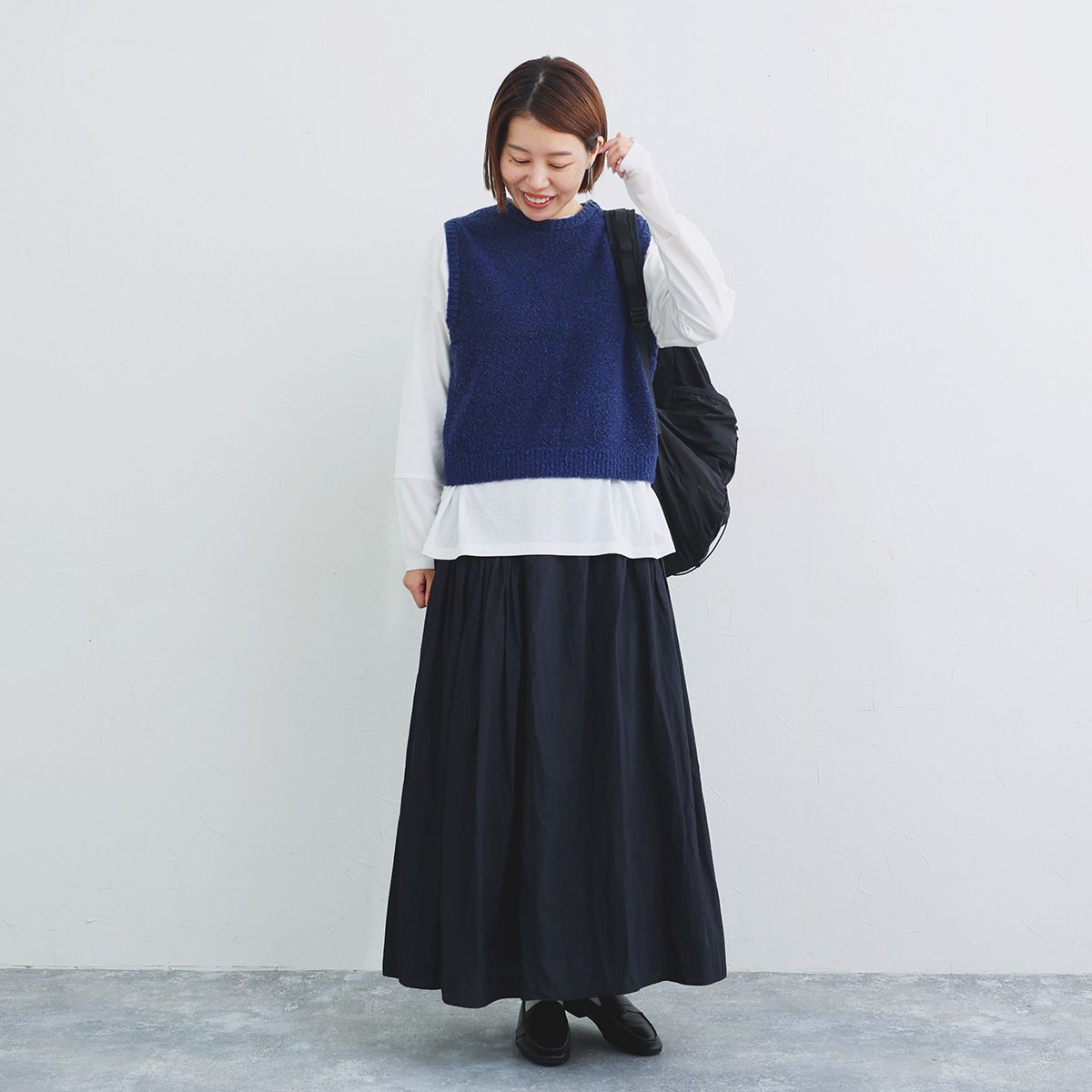 ほったらかし服の復活チャンス！？スタッフのレイヤード着回し術を大公開