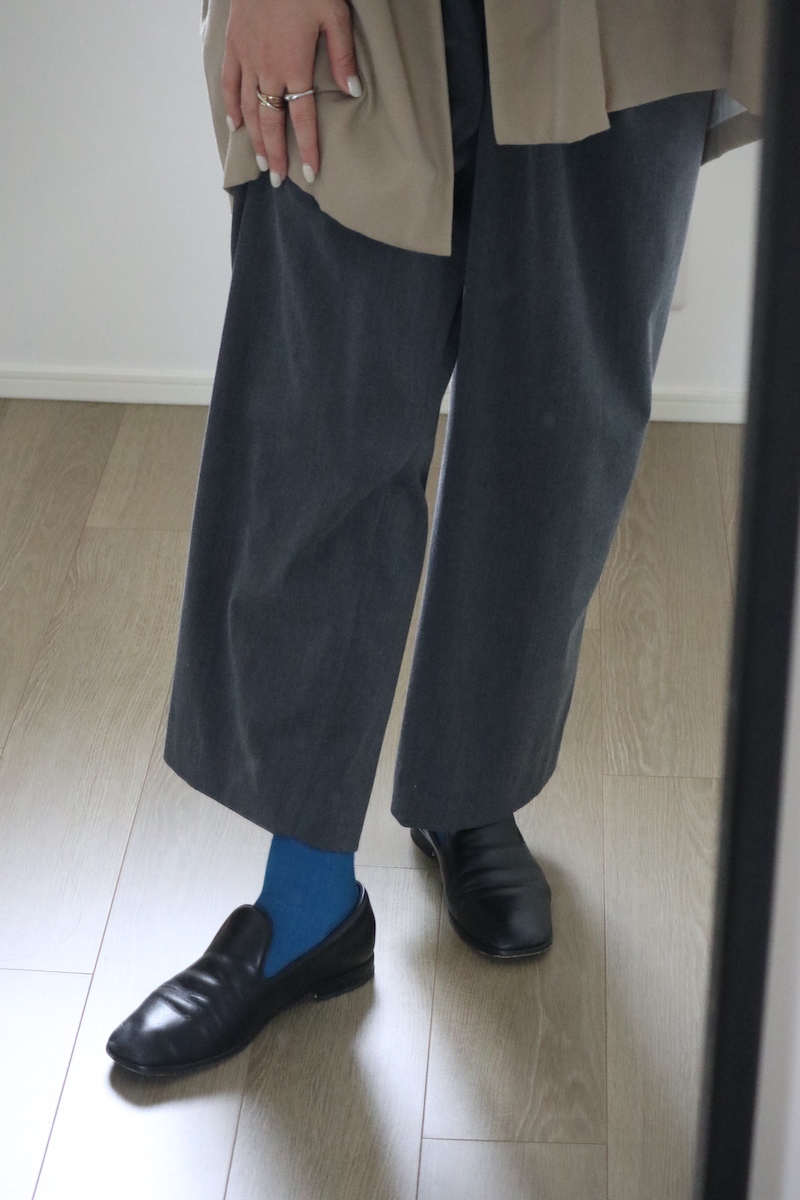 みんな大好き『オシャレしながらこっそりケア』今度はむくみケアできるソックスを、スタッフが実際に履いてみました