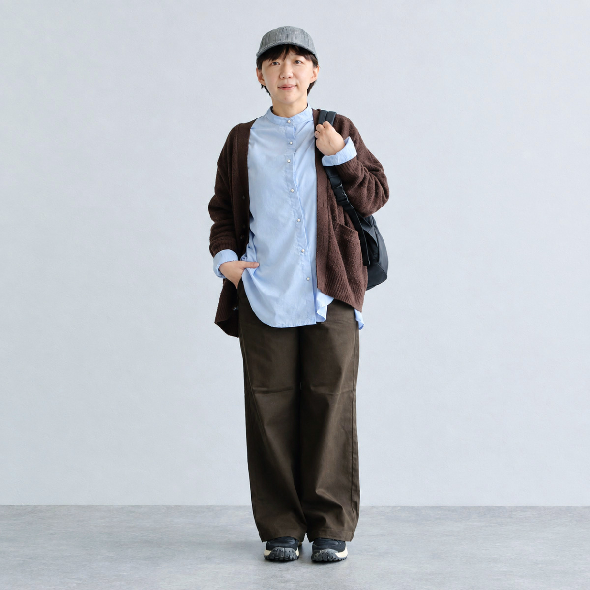 寒くなったら何着よう？「あったか裏パウダー起毛パンツ」からはじめるスタッフの冬支度