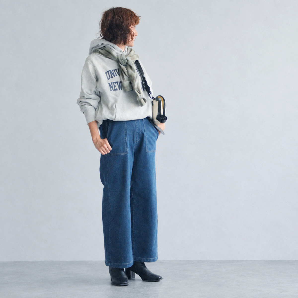 寒くなったら何着よう？「あったか裏パウダー起毛パンツ」からはじめるスタッフの冬支度