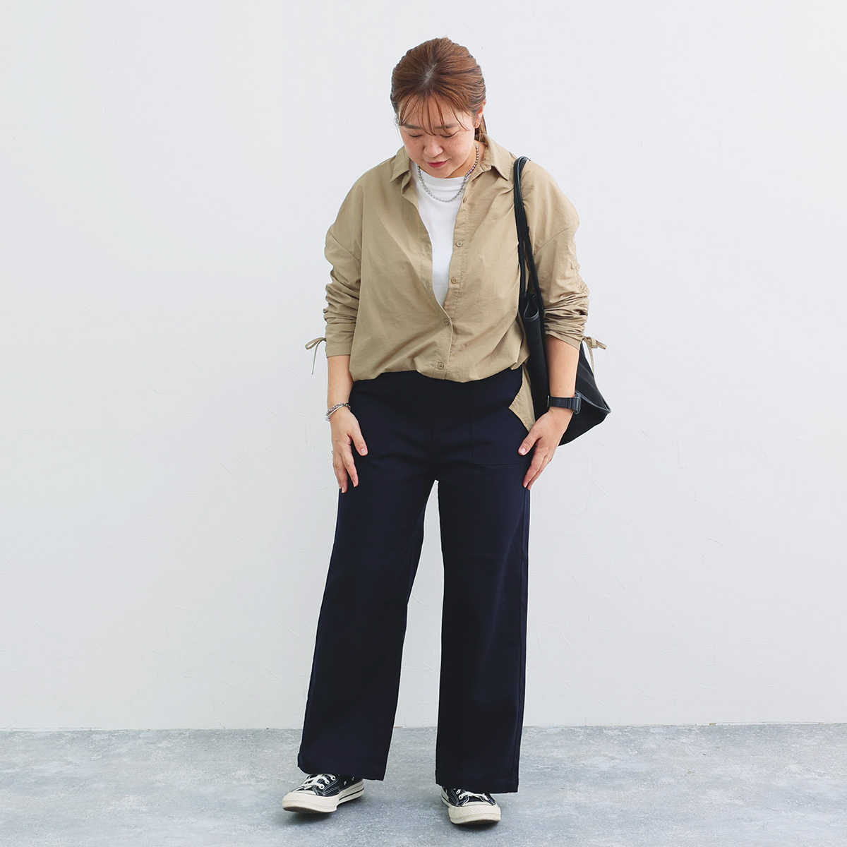 寒くなったら何着よう？「あったか裏パウダー起毛パンツ」からはじめるスタッフの冬支度