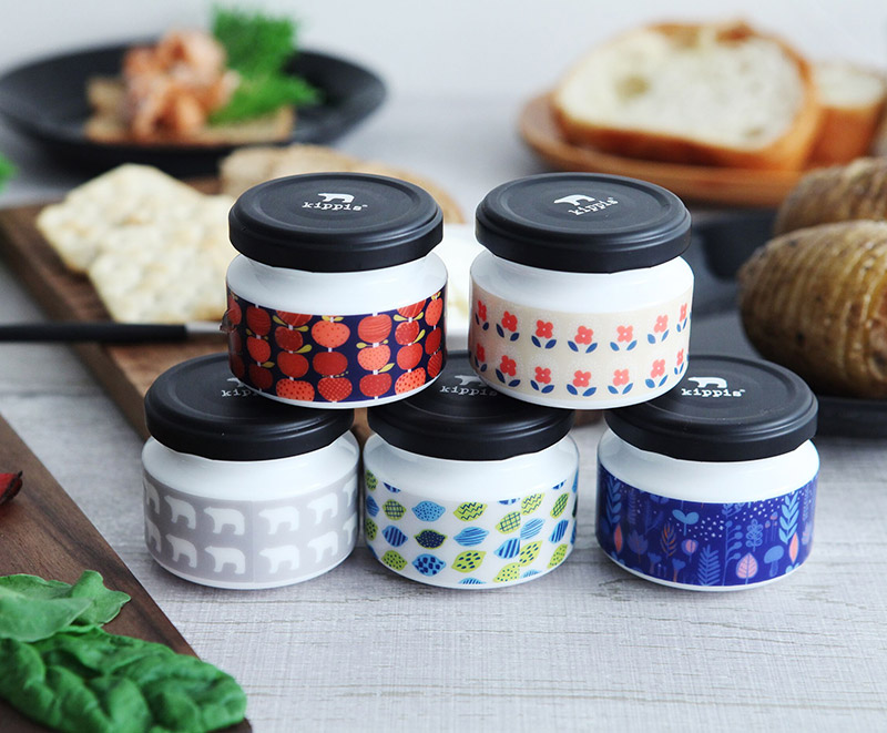 北欧デザインの可愛い瓶が目印、kippis北欧ソース＆ジャム