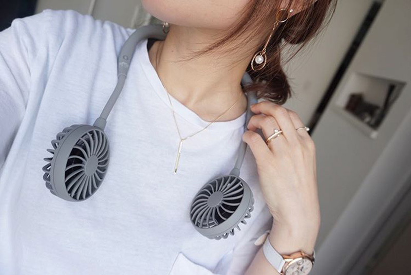 【インスタグラマーさんもご愛用！】今話題の「ハンズフリーポータブル扇風機」活用術