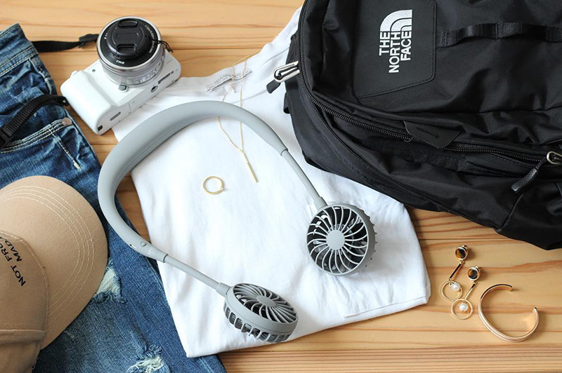 【インスタグラマーさんもご愛用！】今話題の「ハンズフリーポータブル扇風機」活用術